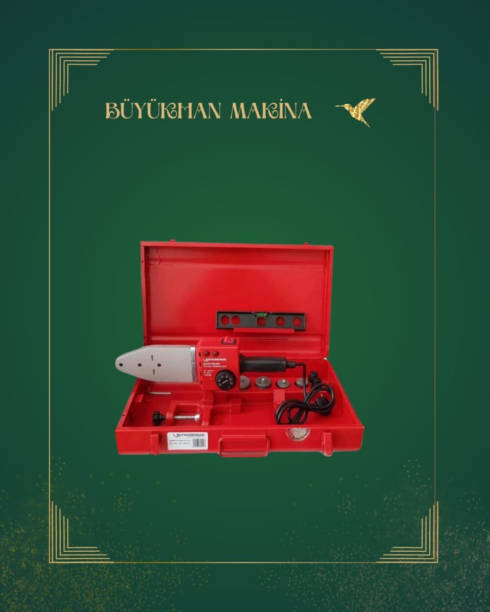 ROTHENBERGER BORU KAYNAK MAKİNASI