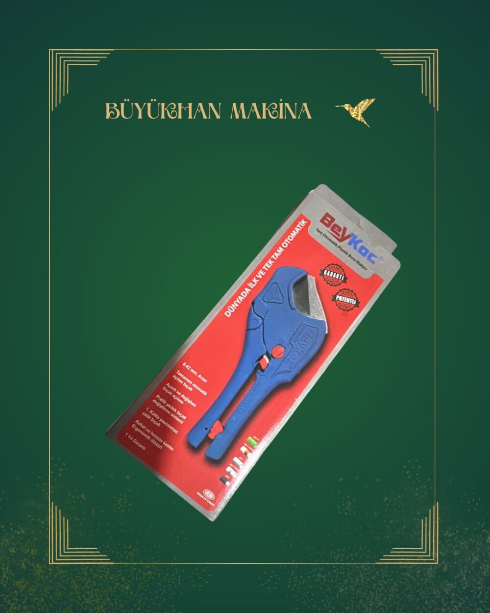 PPRC Boru Kesme Makası