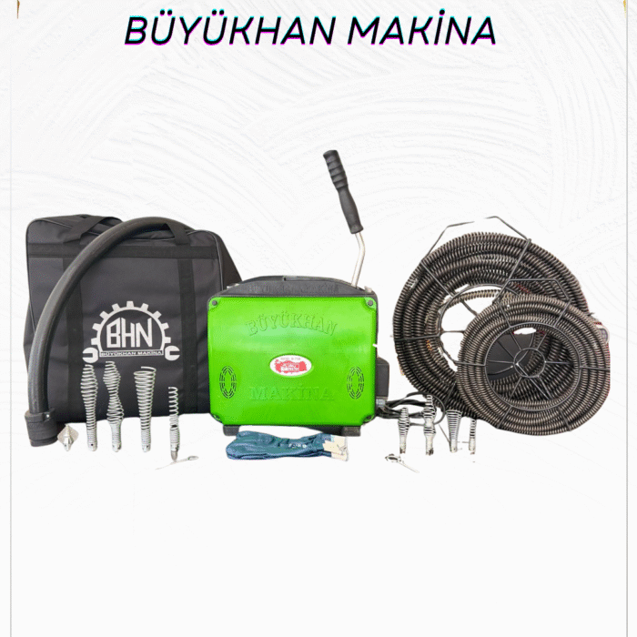 B-750 Kanal Açma Makinesi Full Set
